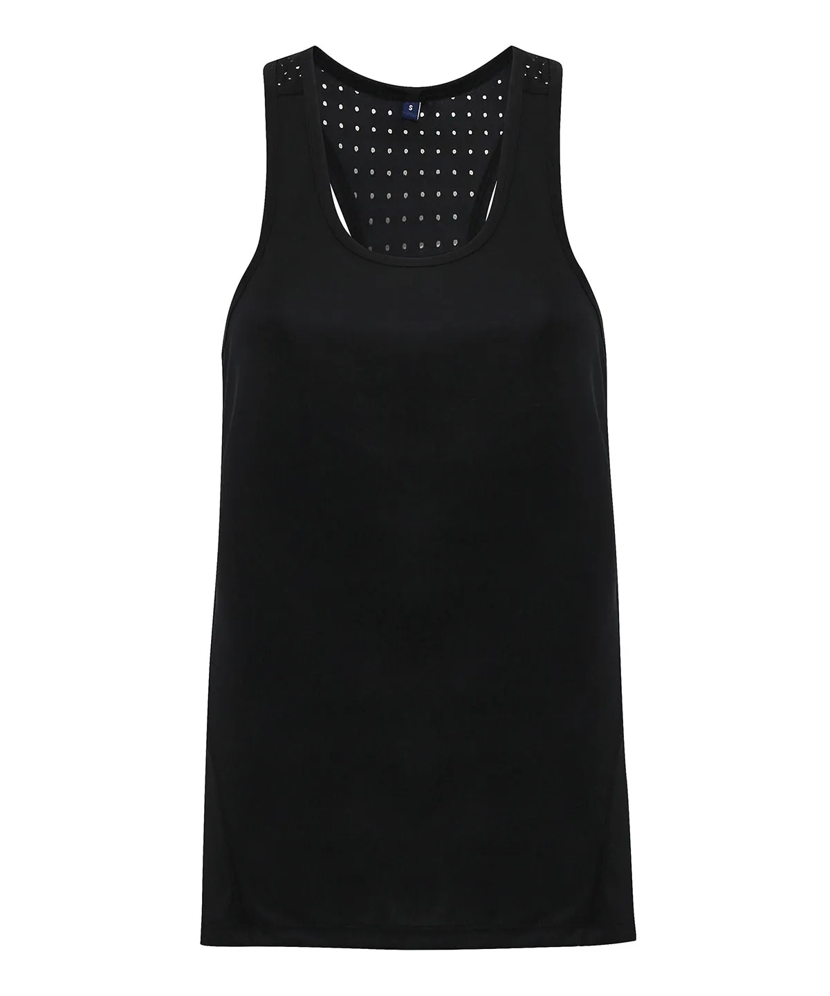 Womens TriDri® laser cut vest | Silver Melange
